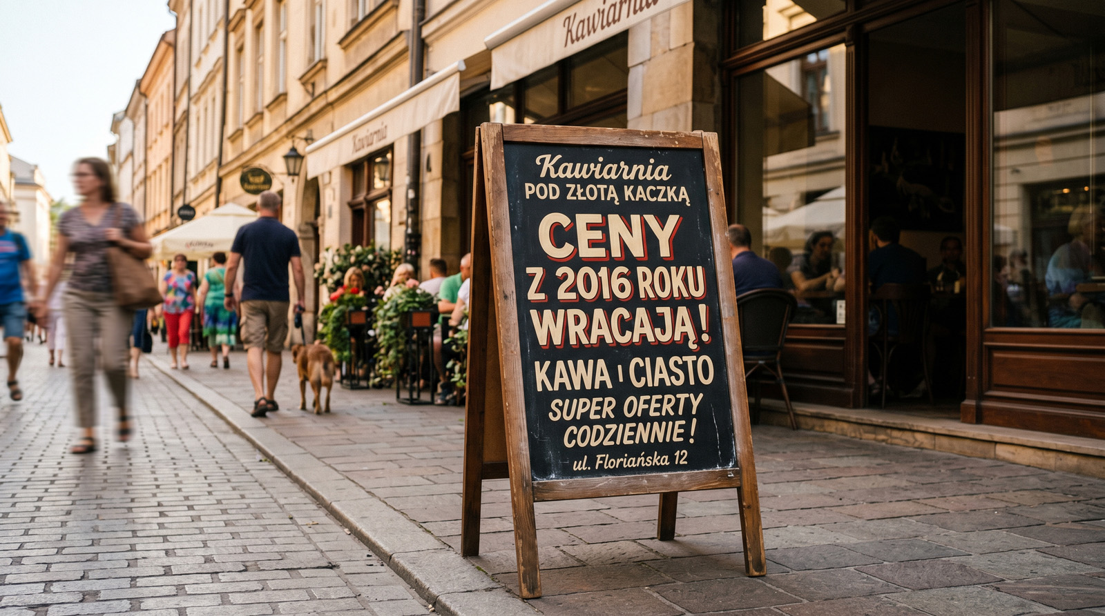 Reklama kawiarnii