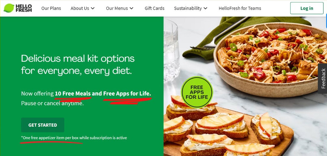 HelloFresh - oferta