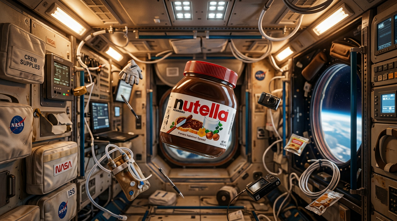 Nutella w kosmosie
